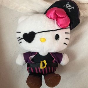 Pirate Hello Kitty stuffed animal